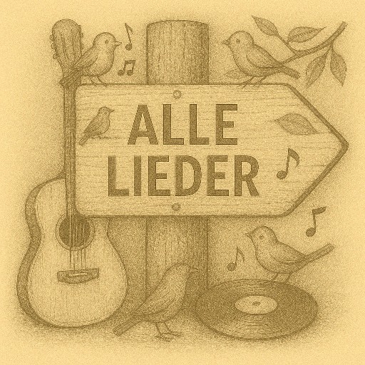 Illustration zu meiner Liedersammlung