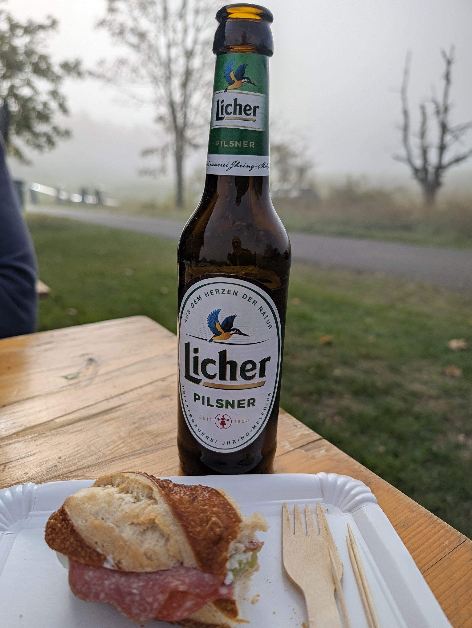 Abgerundet durch Lauge und Gerste.
